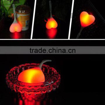 2016 Hot Multi-purpose Bike Tail Light Waterproof Cycling Heart Shaped Warn Rear Lamp photo-4