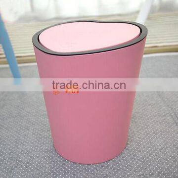 L00118 2017 New Design High Quality Plastic Trash Bin, Plastic Recycle Bin Heart Shape photo-4