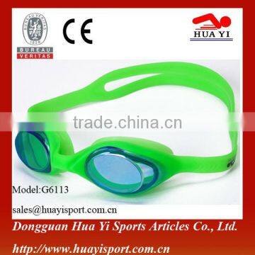 Watersports silicone swimming goggles eyewear one piece underwater swim glasses