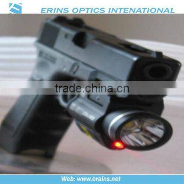 Tactical Red Laser Sight Scope and 200 Lumen CREE Q5 LED Flashlight Combo photo-2