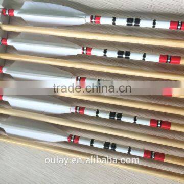 11/32 Plastic Nocks Arrows Ten Types Cresting Pine Arrows Wholesale For Horse Hunting photo-5