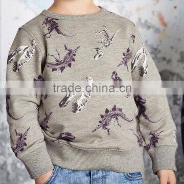 Bulk hoodies for baby boys and girls long sleeve o neck tops