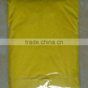 Kids PVC 0.13mm Yellow Raincoat for Kindergarten Azo Free photo-3