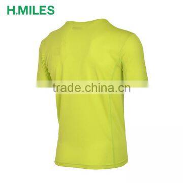 Custom Sublimation Gym Fitness 100% Polyester Dry Fit Running Shirts/t-shirt photo-4