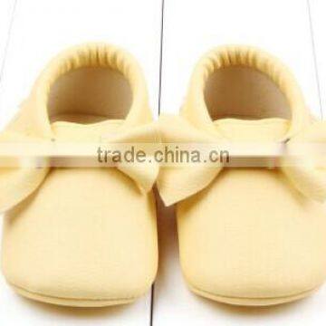 New style comfortable baby PU leather shoes