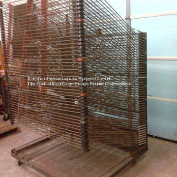 Heavy-Duty Screen Printing Finishing Mesh Clothes Drying Rack