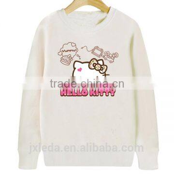 Girls Sweatshirt Hello Kitty embroidery Sweatshirt