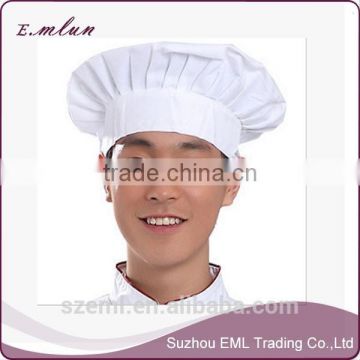 Custom high quality cotton polyester chef hat