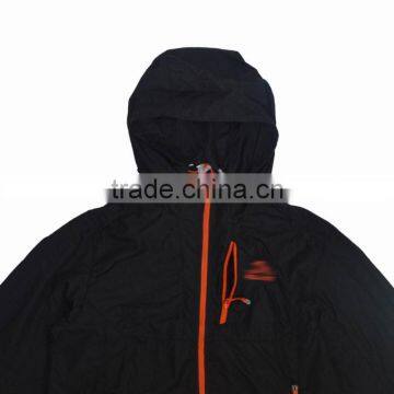 Soild Black Super Thin Fall Wearing Jacket Coat Mens Online Shopping photo-4