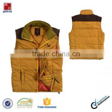 European style sleeveless winter jackets men