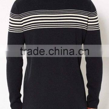 Wholesale Mens Black Crew Neck Sweater Knitting Pattern Free photo-3