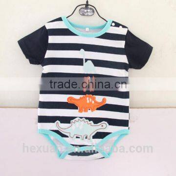 Animal Short Sleeves Baby Romper photo-4