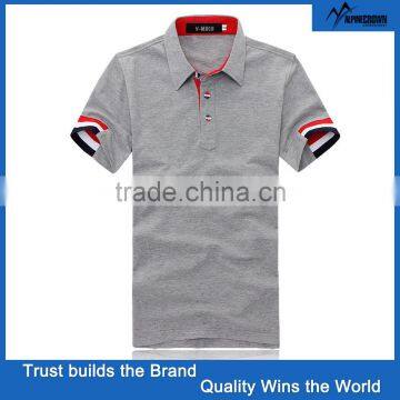 2017 Fashionable 95% polyester 5% spandex polo shirts