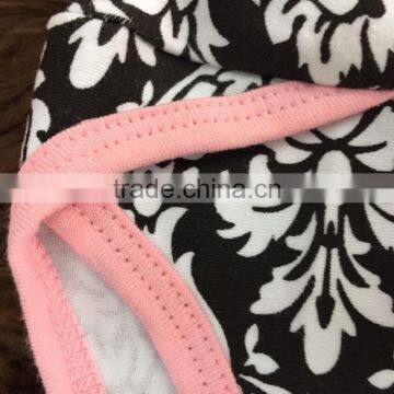 2015 New Damask Baby Romper Tutu Romper Dress With Matching Headband and Leg Warmer photo-3