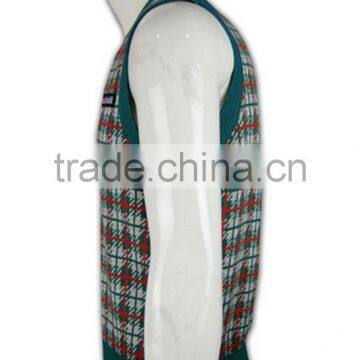 ISO9001/BSCI Manufature Stylish Green Oversized Sleeveless Sweater photo-2