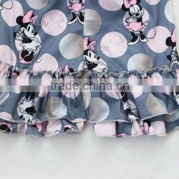 Hot Sale Baby Icing Ruffle Shorts Girls Summer Children Girl Shorts Boutique New Printed photo-3