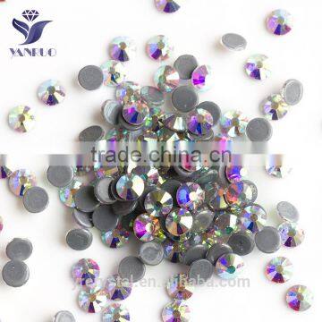 High Quality Crystal AB Hotfix Rhinestones Glue on Clothes in Bulk