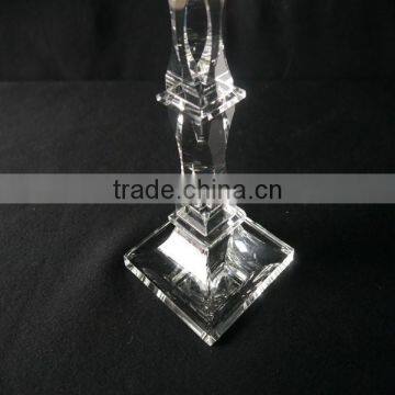 Crystal Candle Holders for Glass Wedding & Table Centerpieces photo-5