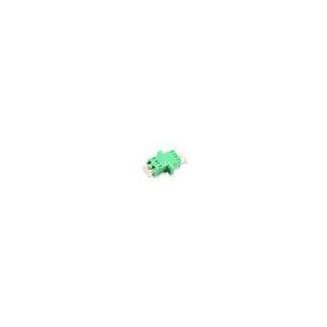 LC Duplex Single Mode Fiber Optic Adaptor with Flange for FTTH, CATV