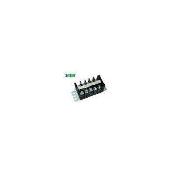 Pitch 14.00mm High Current Barrier Terminal Block For Electric Power 600V 40A 2P - 28P
