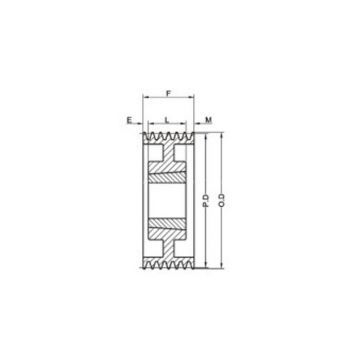 3V Taper Bushed Sheaves|V-BELT SHEAVES 3V Series