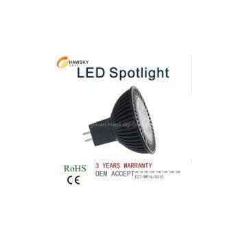 3w mr16 vanity indoor high power LED spotlight
