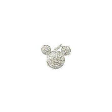 Mickey Mouse Shape Jewelry USB Flash Drive Memory Stick