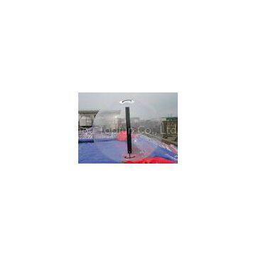 Transparent 1.0mm TUP 2m Inflatable Walk On Water Ball With Ti-zip Zipper
