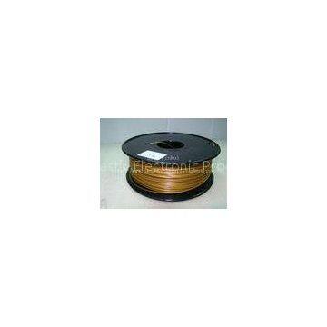 1.75mm /  3.0mm Gold PLA 3d Printer Filament or ABS , HIPS , PC Material