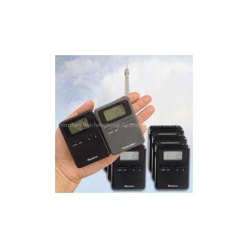 Top quality Digital Wireless Tour Guide System for factory,school,conference and tour guiding