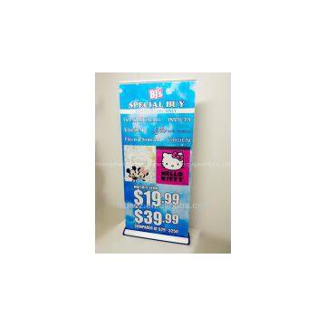 Rolling up outdoor advertising aluminium profile banner stand HS-KT01