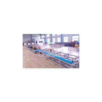 Threaded bar induction hardening and tempering machine