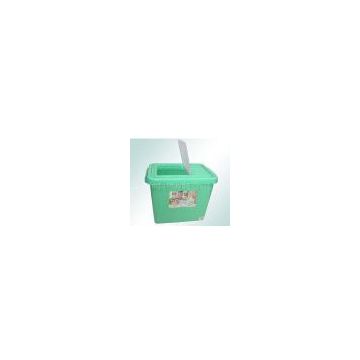 Green plastic rice barrel(JLD 25kgs)