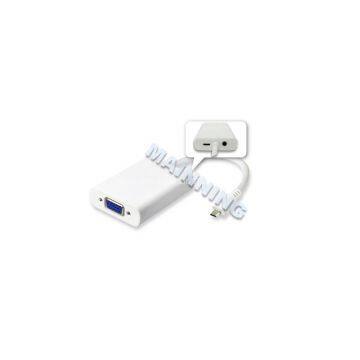 MHL To VGA+Audio Adapter Cable