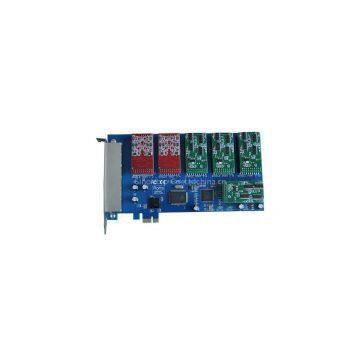 SinoV-TDM2400E 24 Fxo/fxs PCI-E Asterisk Card photo-2