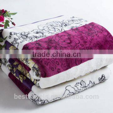 Custom coral fleece radiation protection thin blankets