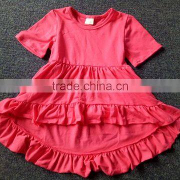 Boya Child Fancy Wears Short Sleevele Children Baby Lovely Yellow Dress Baby Dress New Style Design photo-2