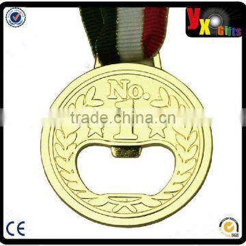 Enamel custom cheap custom shooting the award medal