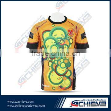 New Fashion England Men rugby clothing , custom youth Rugby shirt