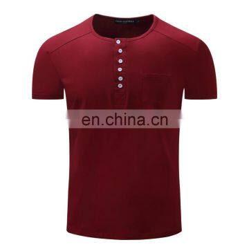 Alibaba usa 60 cotton 40 polyester hot stamping v neck t shirt