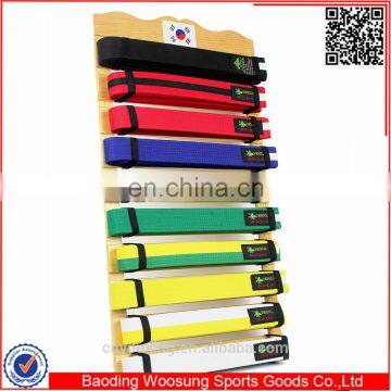 2015 China Supplier Martial Arts Belt Karate Belt Display Rack