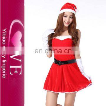 Bulk Cheap Girls Sexy Dress Fancy Christmas Santa Claus Costume