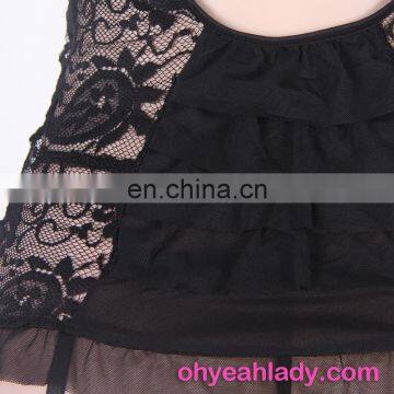 Low MOQ Black Panty Women Lingerie With G String photo-6