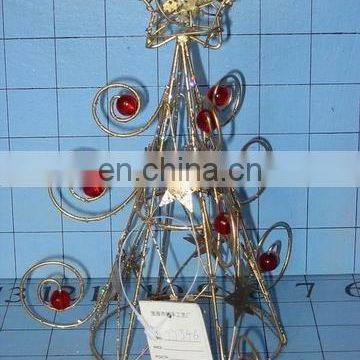 christmas metal tree ornament