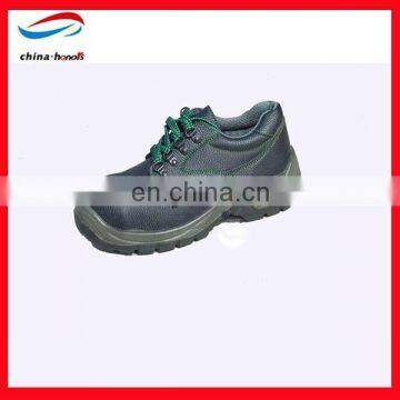 leather work safety shoes/work time safety shoes with steel toe cap