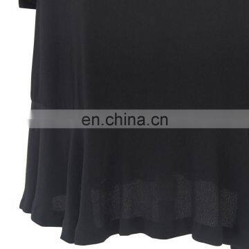 Women Elegant 3/4 Sleeve Black Gashibo Beaded Dress photo-3