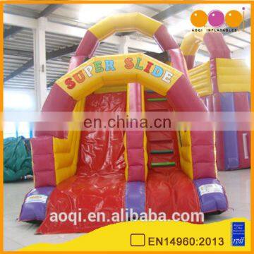 AOQI High quality PVC huge inflatable water slide slip for sale