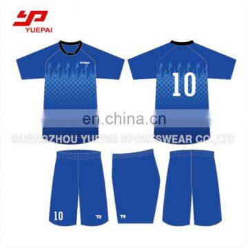 2017 cheap sublimated soccer uniform, customized sportswear Sublimation soccer jersey