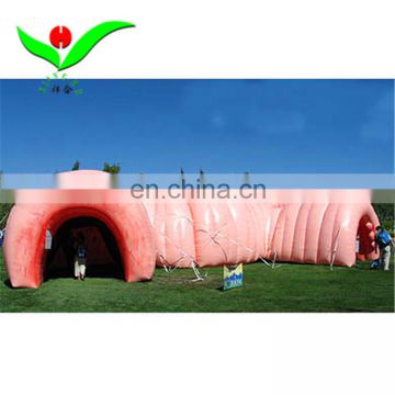 Science Centre inflatable giant colon entrance tunnel