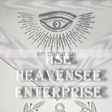 MASONIC REGALIA MASTER MASON APRON WHITE photo-3